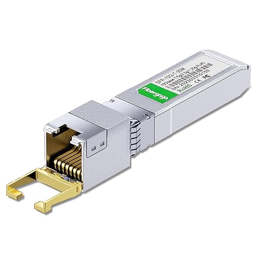 SFP+ a RJ45, 0.04 oz0.09 oz0.18 oz10G-T módulo transceptor de cobre, 10GBase-T SFP+, compatible con Cisco SFP-10G-T-S, Ubiquiti UniFi UF-RJ45-10G,