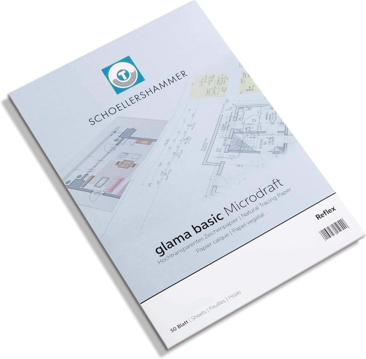 Papier Transparent Glama Schoellershammer A2 80 g/m2 la référence des calques