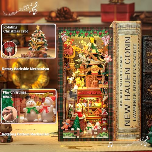CUTEBEE Christmas Wish Store Book Nook Kit thumbnail 3