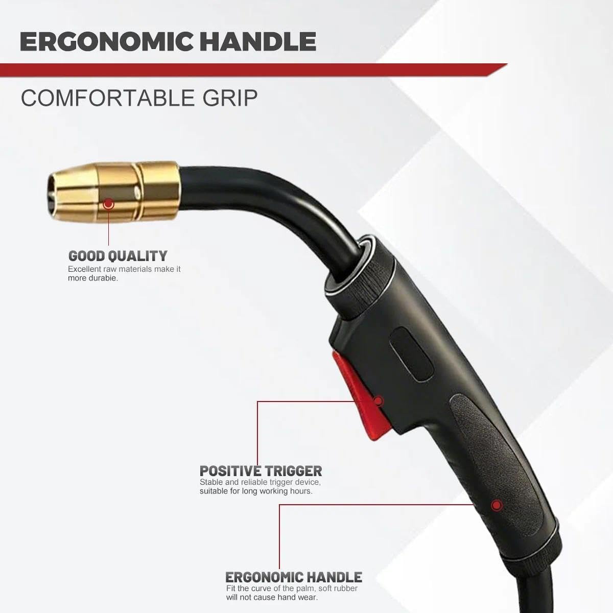 10ft MIG Welding GUN Replace for Miller M15 M150 M10 M100 Millermatic 90/35/120/130/130XP/135/140s/150/175/180s/185 Welder Gun 248282 249041