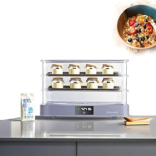 40L Electric Box for Proofing Dough, Professional Fermentation Box,Double-Layer Stackable,Making Yogurt, Sourdough Starter Proofer Adjustable Temp 20-45°C