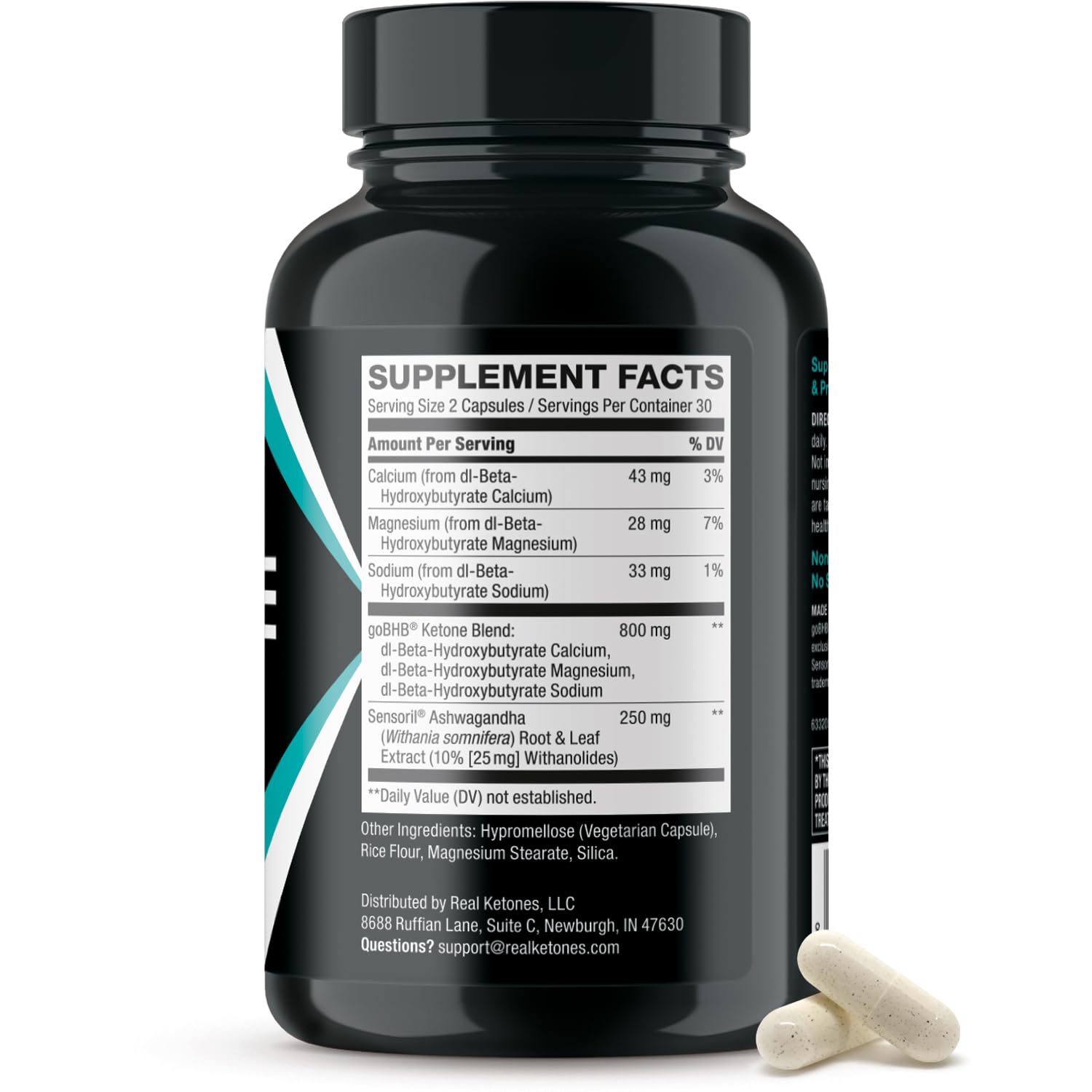 Calming Cortisol Supplement for Women & Men - Clinically Validated Sensoril Ashwagandha and goBHB Mood Support Supplement for Balanced Energy & Focus and Cortisol Support - 3rd Party Lab Tested — Amazon image 8