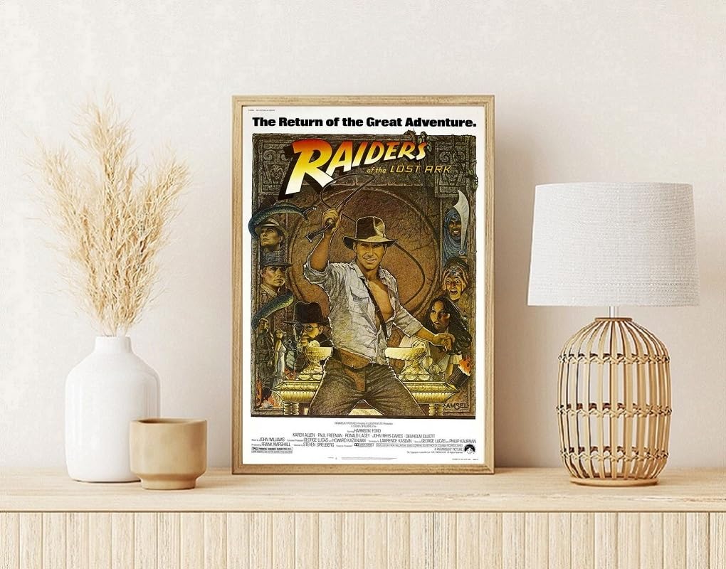 Amazon.co.jp: 映画ポスター インディジョーンズ レイダース 失われた