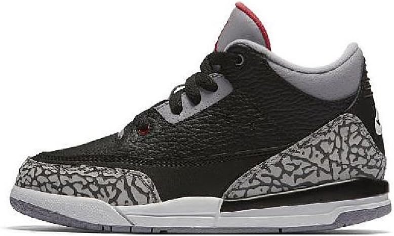 jordan 3 black cement preschool
