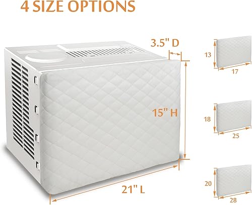 Miniatura 2 de Foozet - Funda para aire acondicionado de interior con doble aislamiento.