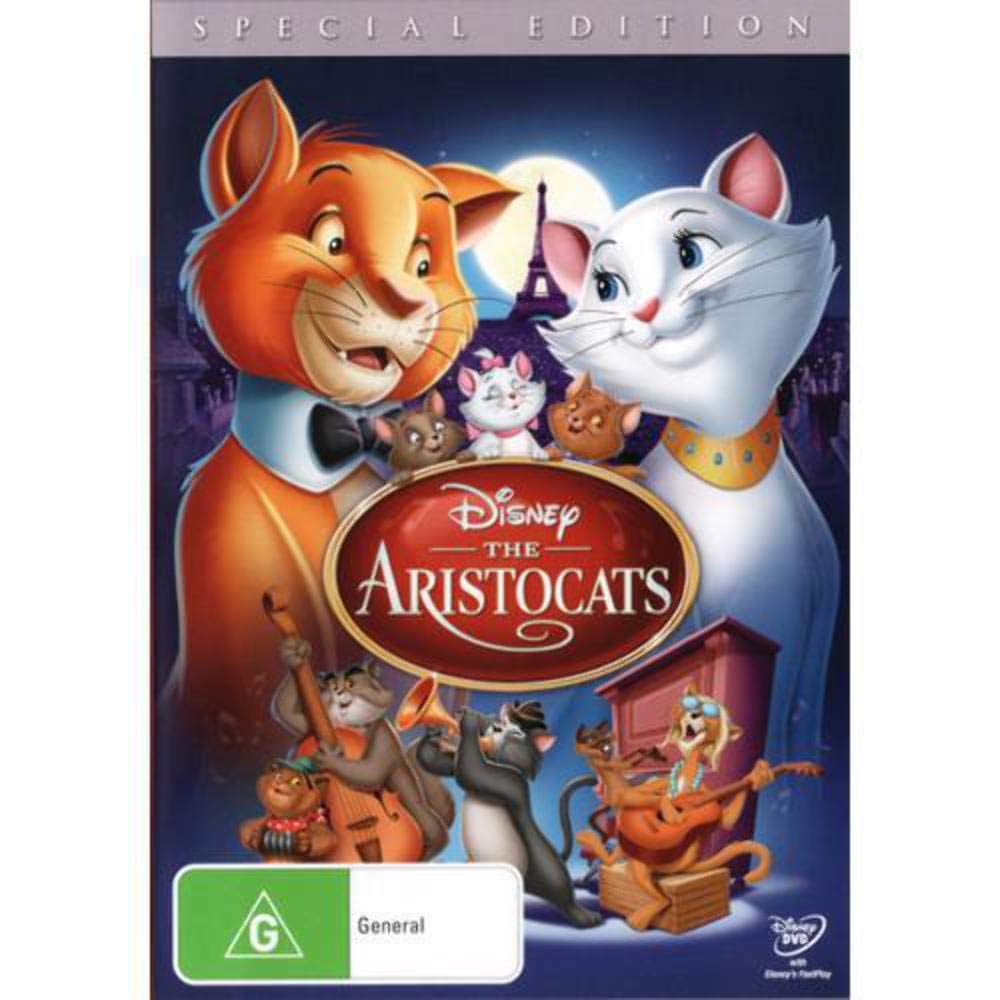 Los Aristogatos Edición Especial DVD Región 4 Clásico Disney Importado