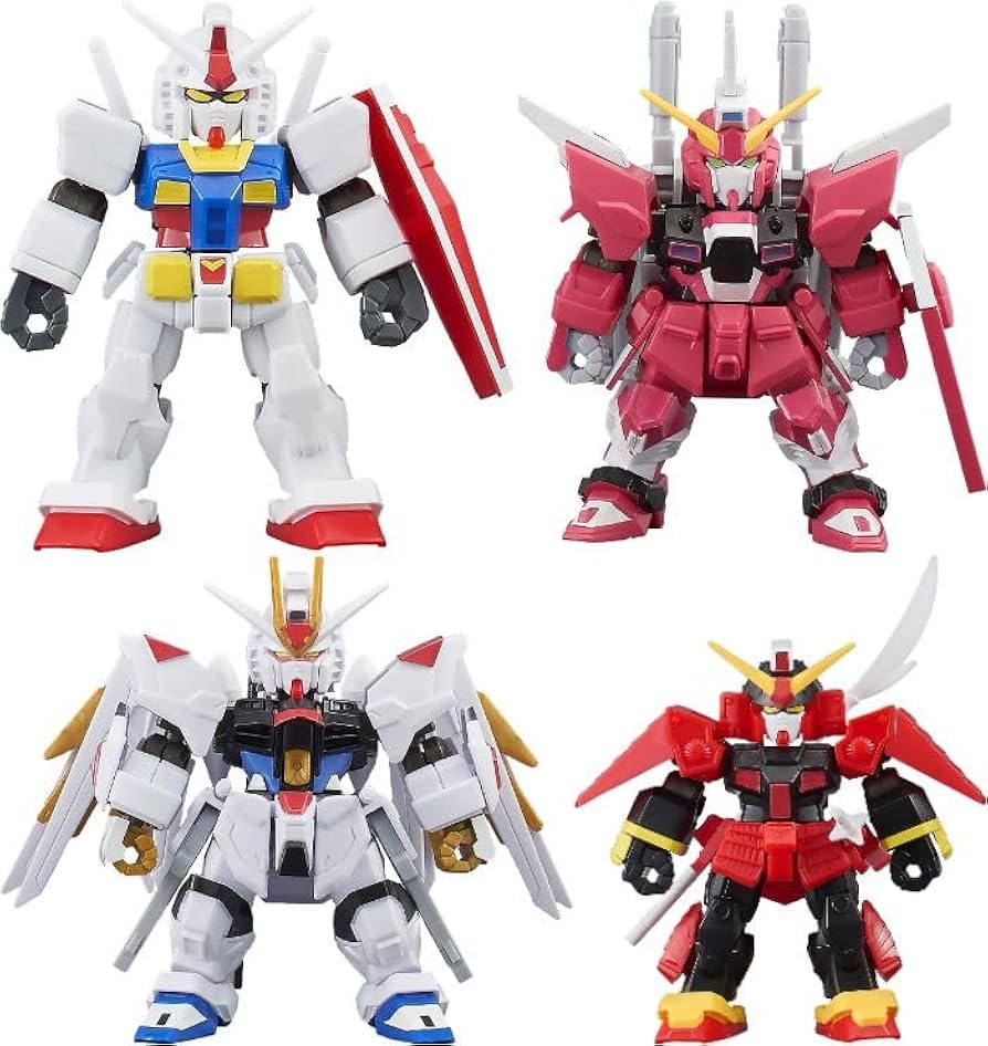 Amazon | 【4種セット】ブロックロス 【ガン .ダム/インフィニット