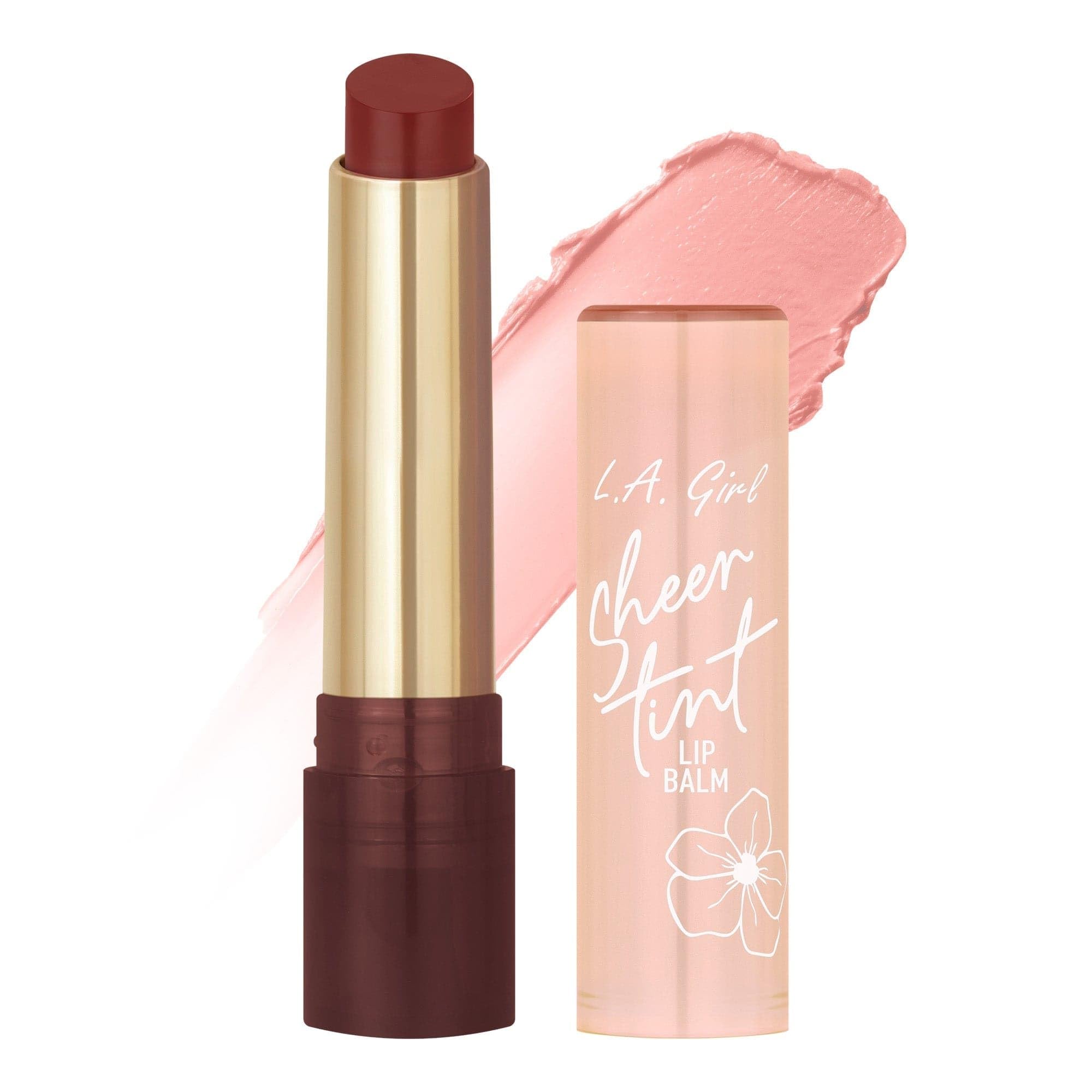 Amazon.com : L.A. Girl Sheer Tint Lip Balm, Sheer Nude GLC602