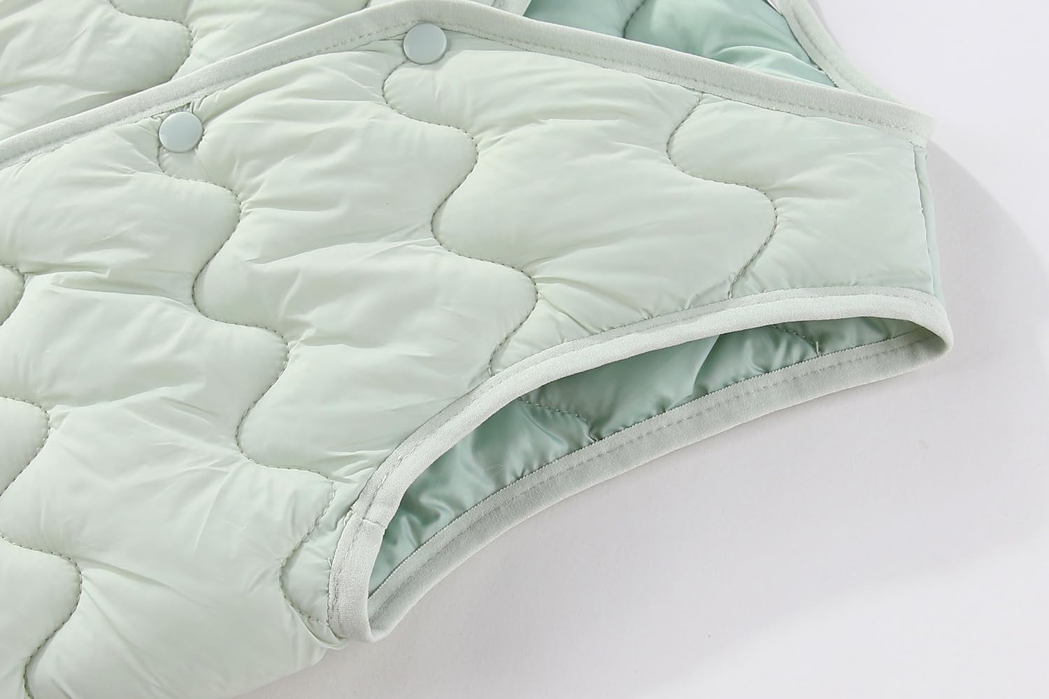 AIWUHE Toddler Puffer Vest Boys Girls Down Vest Warm Winter Jacket Lightweight Sleeveless Buttons Coat 18M-7Y - Image 6