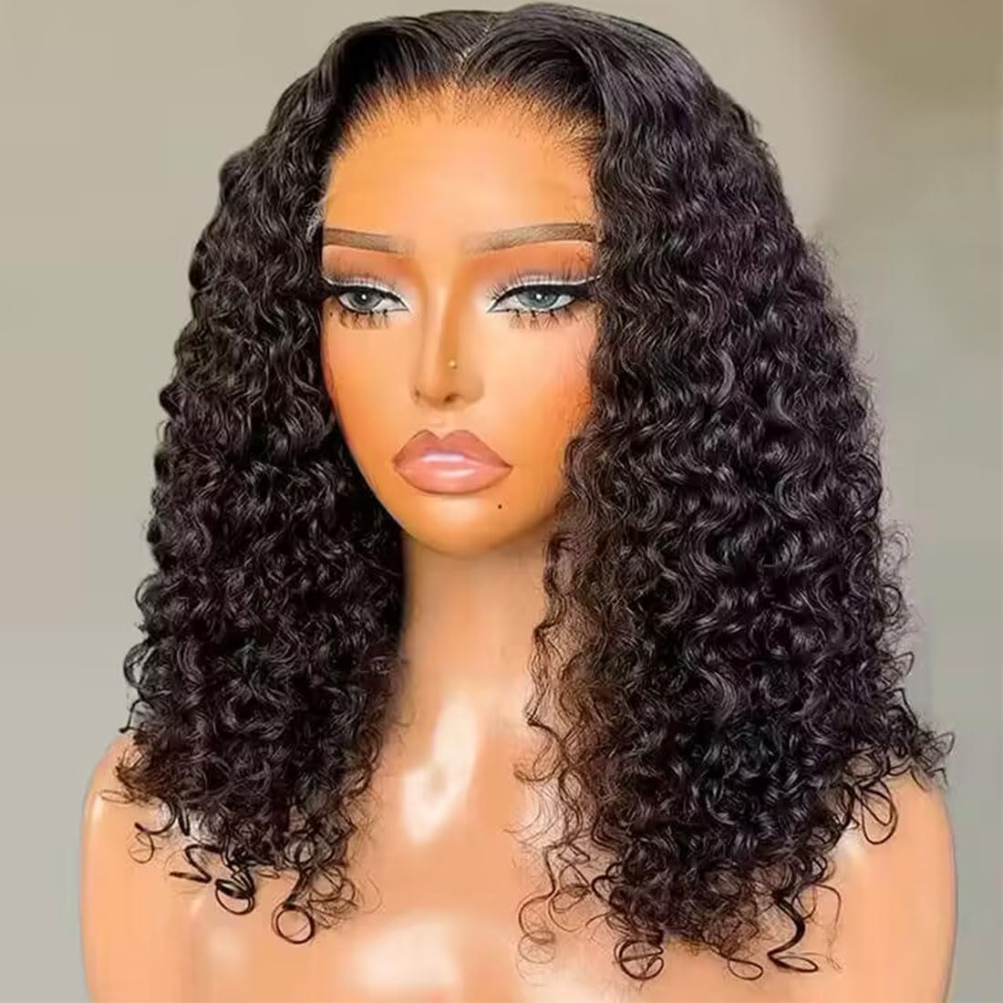 New never worn Lace front human hair curly wig Curly Lace Front Wigs | Shop Pure Collection Online  main image 4