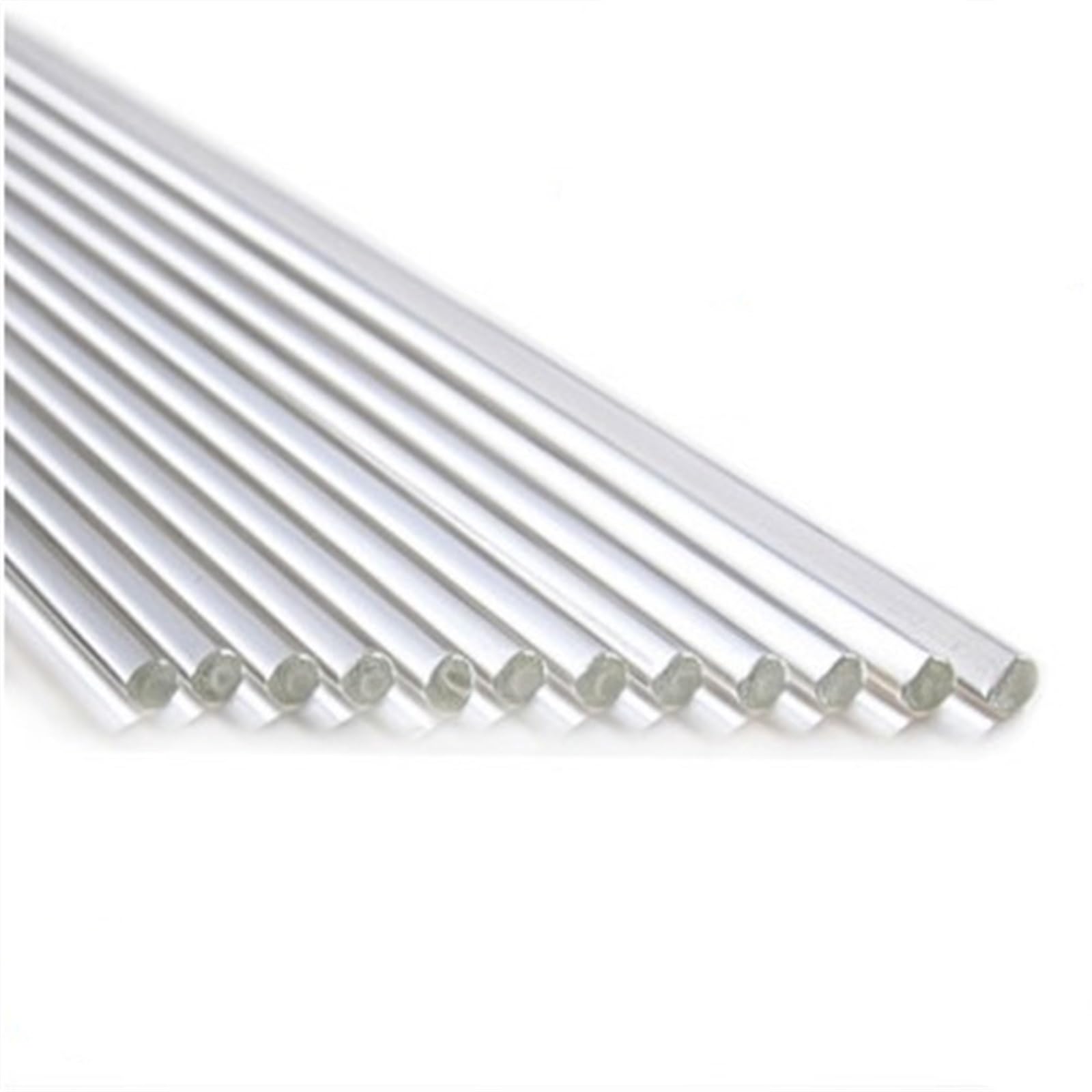 barras de vidrio de borosilicato, Varilla agitadora de vidrio de borosilicato transparente de 0,2 x 12 pulgadas, paquete de 10