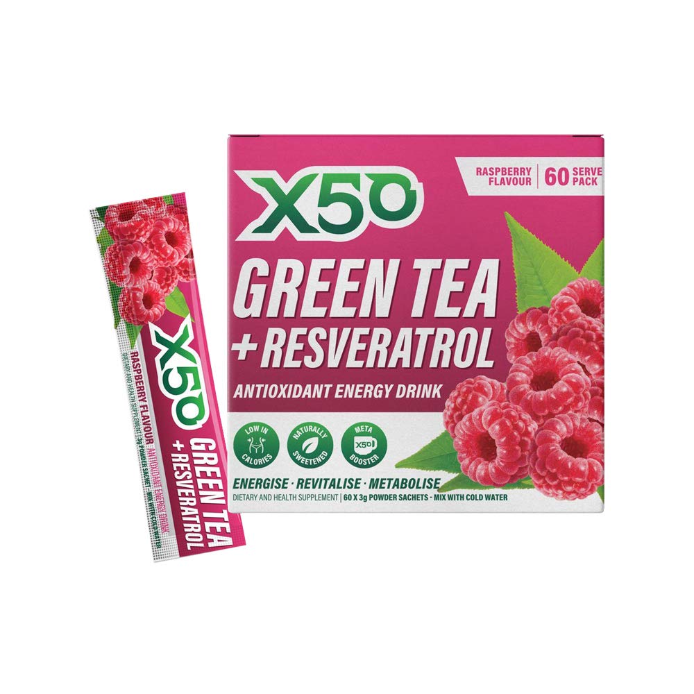 X50 Raspberry Green Tea (60)