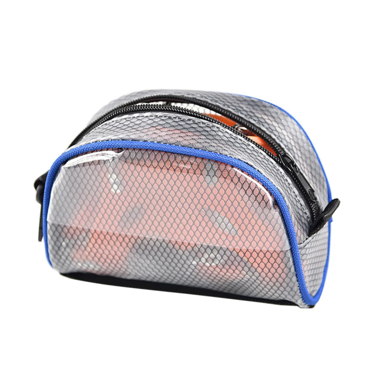 balacoo Cosmetic Bag Transparent Travel Storage Bag Crampons Storage Bag Toothpaste Pouch for Mountaineering Anti-slip Container