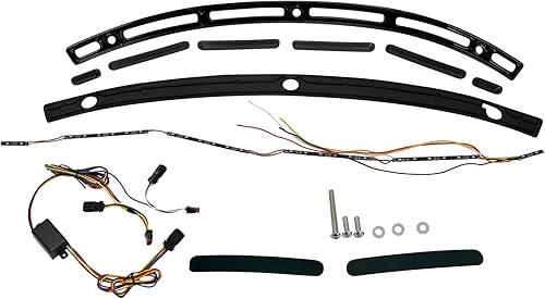 Miniatura 4 de TCMT Moldura de parabrisas con señal de giro LED para Harley Touring modelos Electra Glide Street Glide Special Ultra Limited Tri Glide 2014-2025