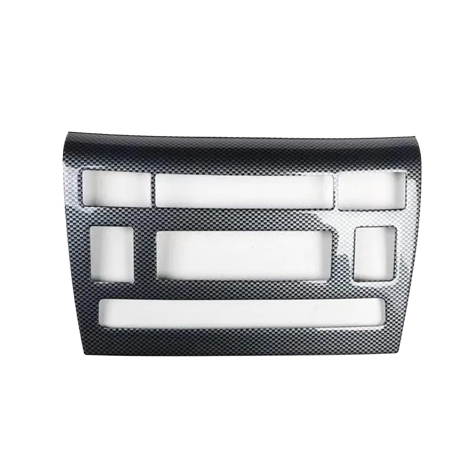 HXVGEGKPYK Interior Panel Trim For Corolla 2004 2005 2006 Center Console AC Switch Panel Cover Trim ABS Styling Sticker Car Interior Accessories Dash Moulding Strip(1)