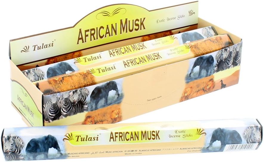 Tulasi Incense Sticks Box of 6 packs (120 sticks) - Fragrances A to L