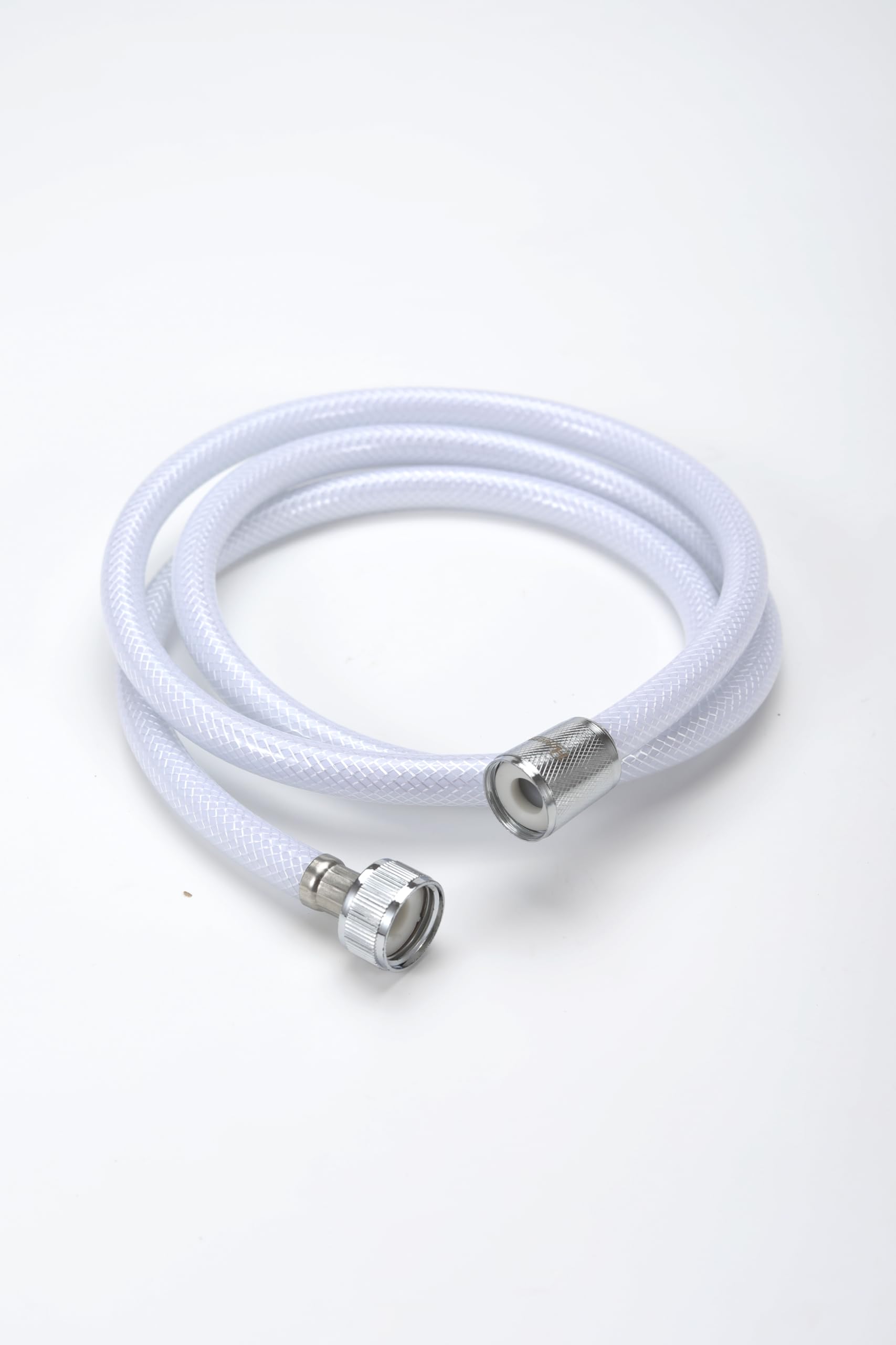 shower hose PVC Long Shattaf Bidet Hose Bathroom Flexible Hose Pipe Sprayer Extension, White1.5M