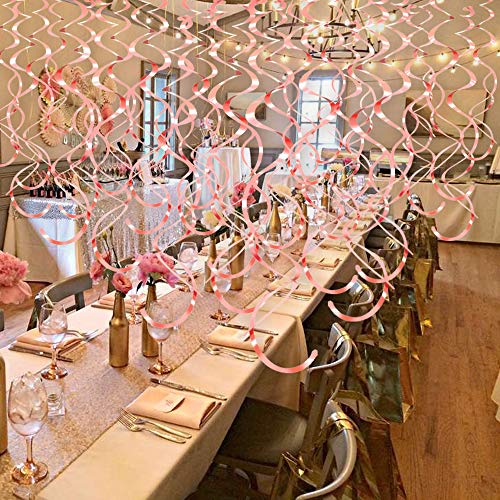 HOWAF Rosa Oro Decorazioni Pendenti Appendere