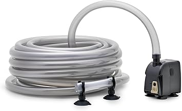 Eden 94235 CDA 600 Water Change System Complete Set for Quick and Easy Aquarium Water Change Including Aquarium Pump, 10 m Aquarium Hose and Suction Cups