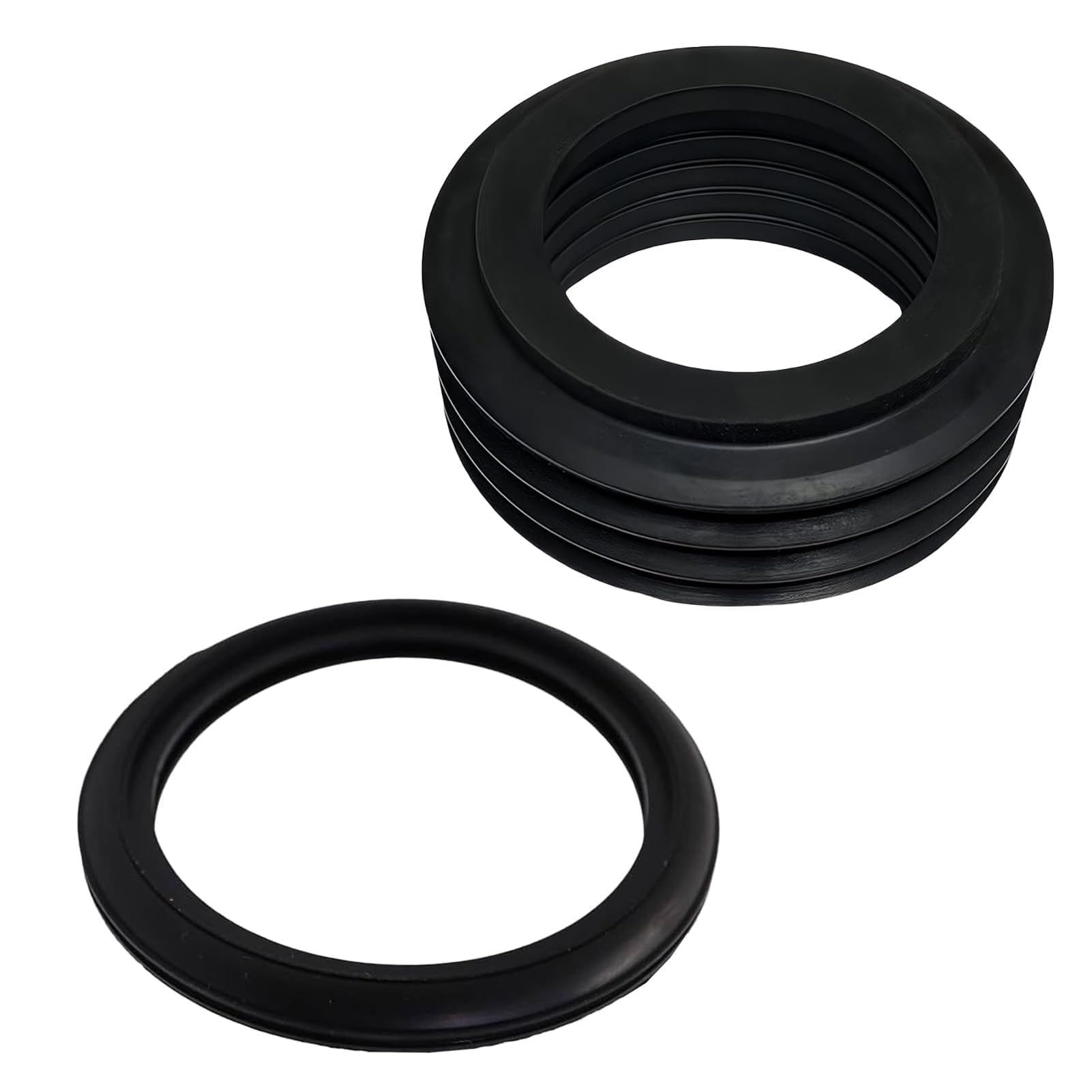 2 Piezas Juntas de Tubería para Geberit, Junta para Tubo de Descarga (Ø 55/42 mm), Junta de Manguito (Ø 36-45/60 mm), Compatible con Tubo de Descarga Oculto Geberit DN40/45mm, Modelos 362.771.00.1 — view 8