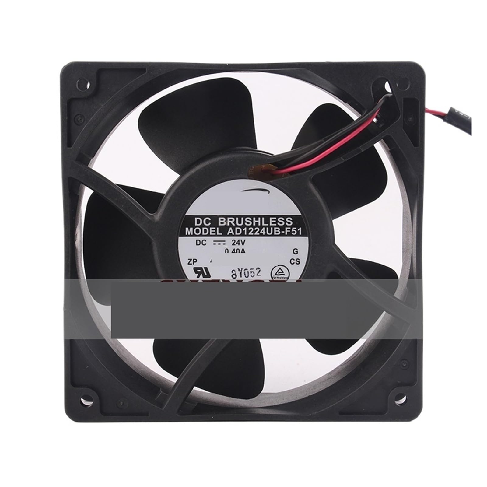 Gjexxptst No Rgb Ad1224ub-F51 Cooling Fan Dc24v 0.4A 120X120x38mm 12038 12Cm