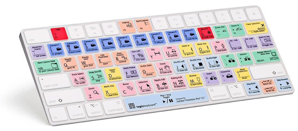 LogicKeyboard Skin Cover Compatible with Adobe Premiere Pro CC Keyboard - Part Number LS-PPROCC-MAGC