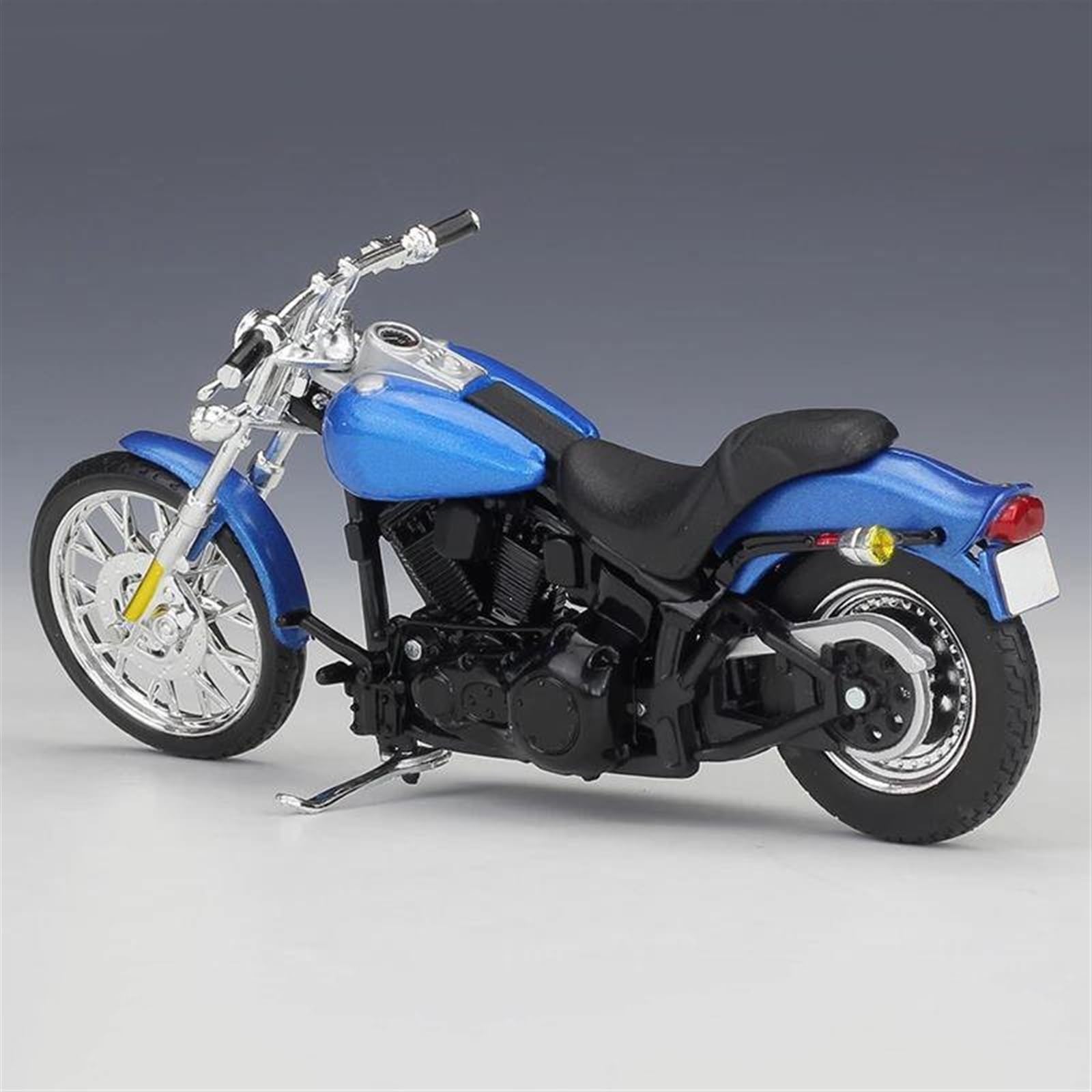 SEYXF Motorbike Toy 1:18 for Harley FXSTB Night Train 2002 Motorcycle Model Diecast Metal Collection Gift(with Foam Box)
