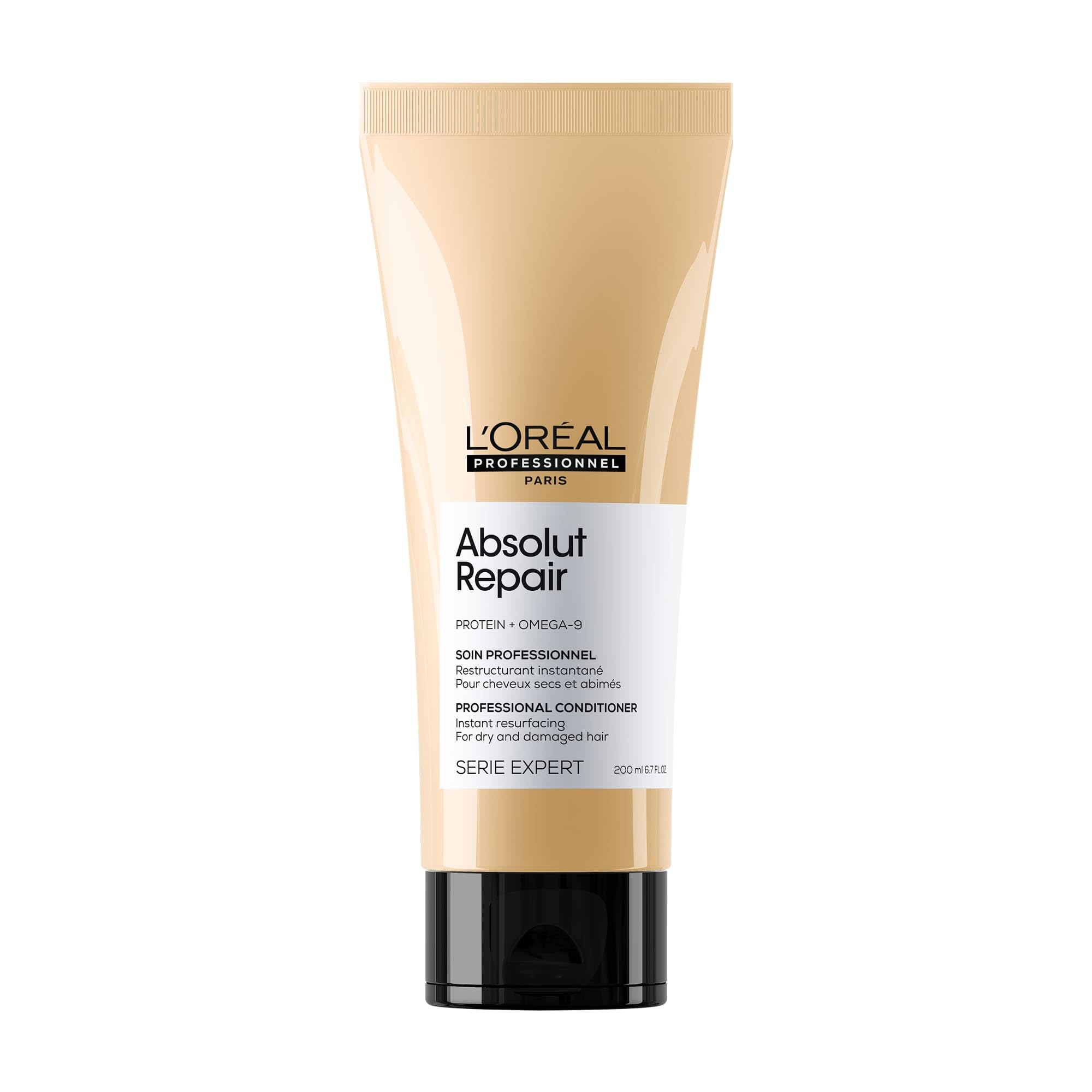 L'Oréal Professionnel, Acondicionador Tratamiento Reconstructor para Pelo Seco y Dañado, Absolut Repair