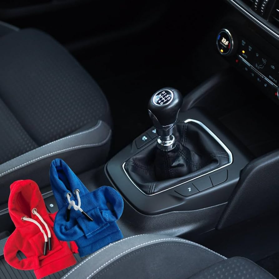 LPMXYW Gear Stick Hoodie Creative Hoodie Car Gear Stick Cover Car Gear
