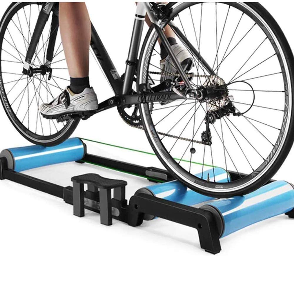 Fahrradtrainer-Rolle, faltbar, for Indoor-Fahrradtraining, Halterung, Widerstandsübung, Fitness