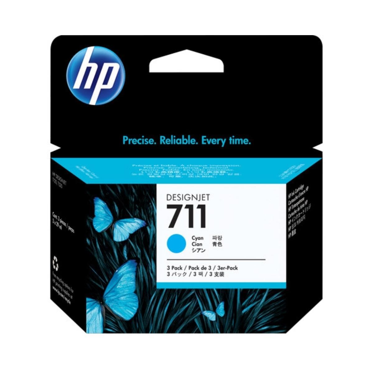 hp DesignJet 711インクカートリッジ ブラック純正インク3個セット Amazon.co.jp: HP 711 80ml ブラックインクカートリッジ 711 3個