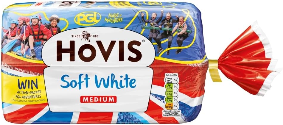 Hovis Medium Soft White Bread, 800g