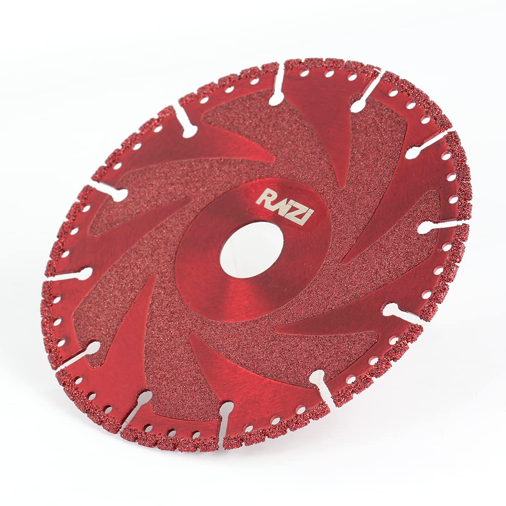 Raizi - Disco diamantato per taglio a vuoto da 150 mm, per legno, plastica, granito, marmo, alluminio, muratura, cemento, acciaio
