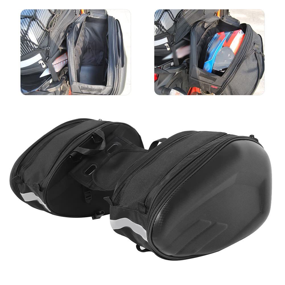 Motorrad-Satteltaschen Set - 58L Wasserdicht Für Reisen & Camping