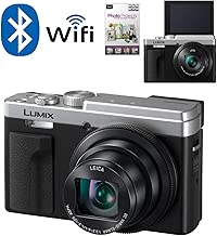 Lumix Panasonic DC-TZ95EB-K 4K Photo Movie 20MP 30X Optical Zoom LEICA DC Vario BLUETOOTH WiFi DFD Technology Photo Project Silver Lumix Panasonic DC-TZ95EB-K 4K Photo Movie 20MP 30X Optical Zoom LEICA DC Vario BLUETOOTH WiFi DFD Technology Photo Project Silver
