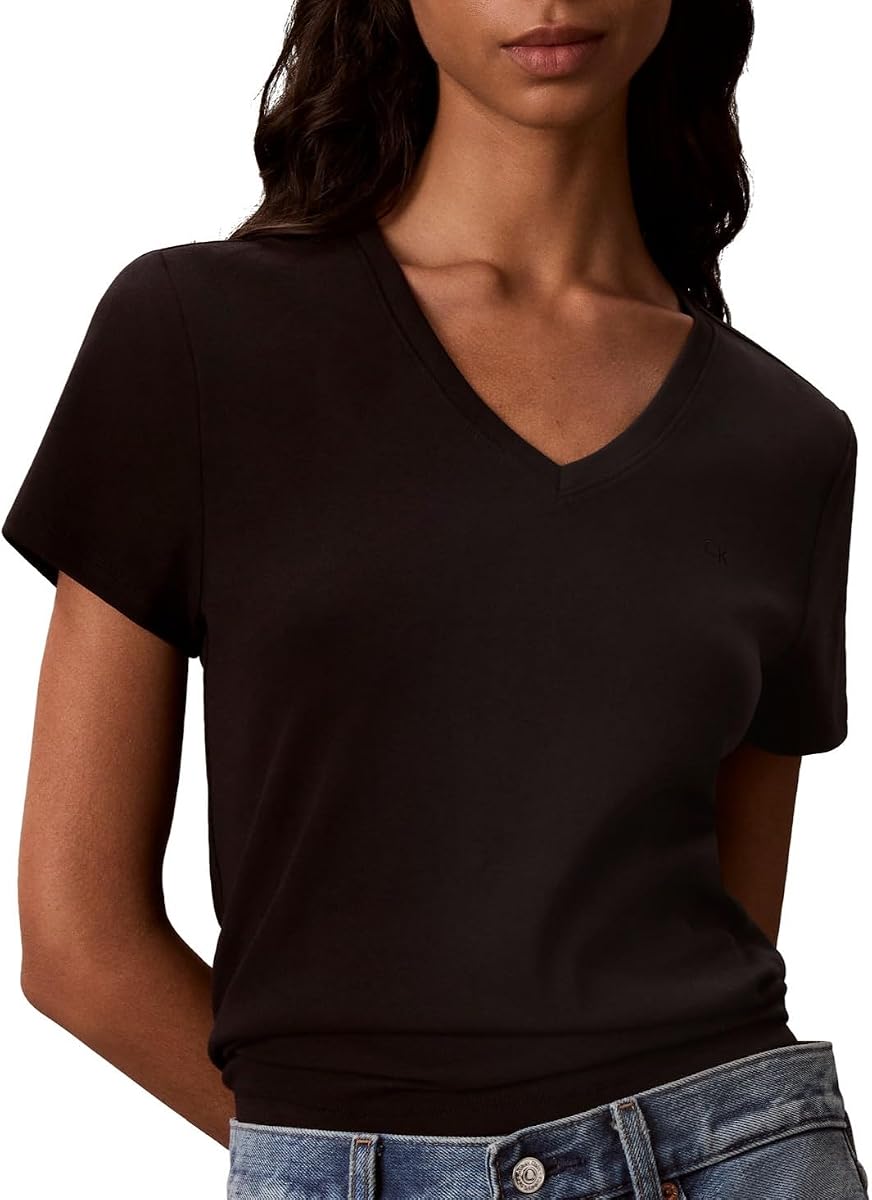 Calvin Klein V-Neck Short Sleeve Tee