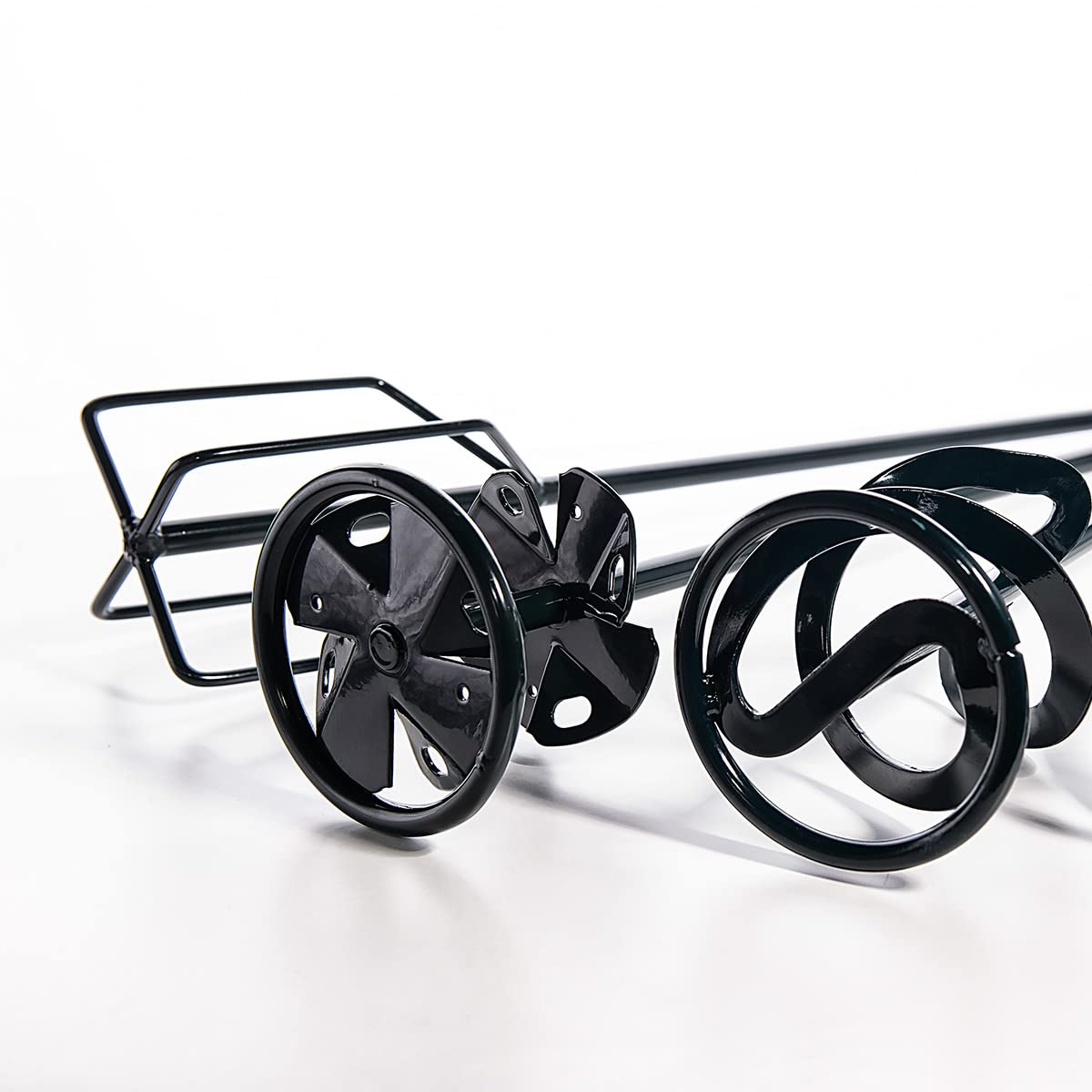 Mélangeur de Construction Filetage Extérieur M14 160x600mm Revêtement en Poudre Résistant à L'humidité