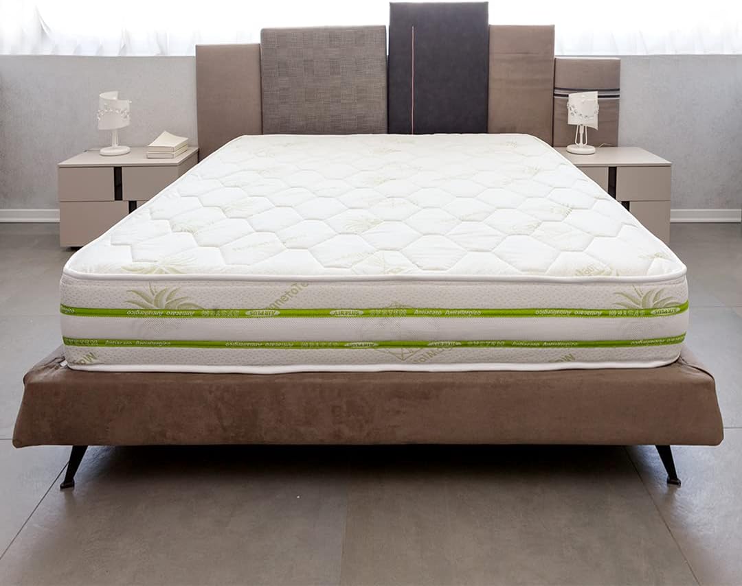 Materasso Memory Foam Singolo 24cm Con Aloe Vera - Made In Italy, 80x190cm, Spedizione Sottovuoto - Foto 3