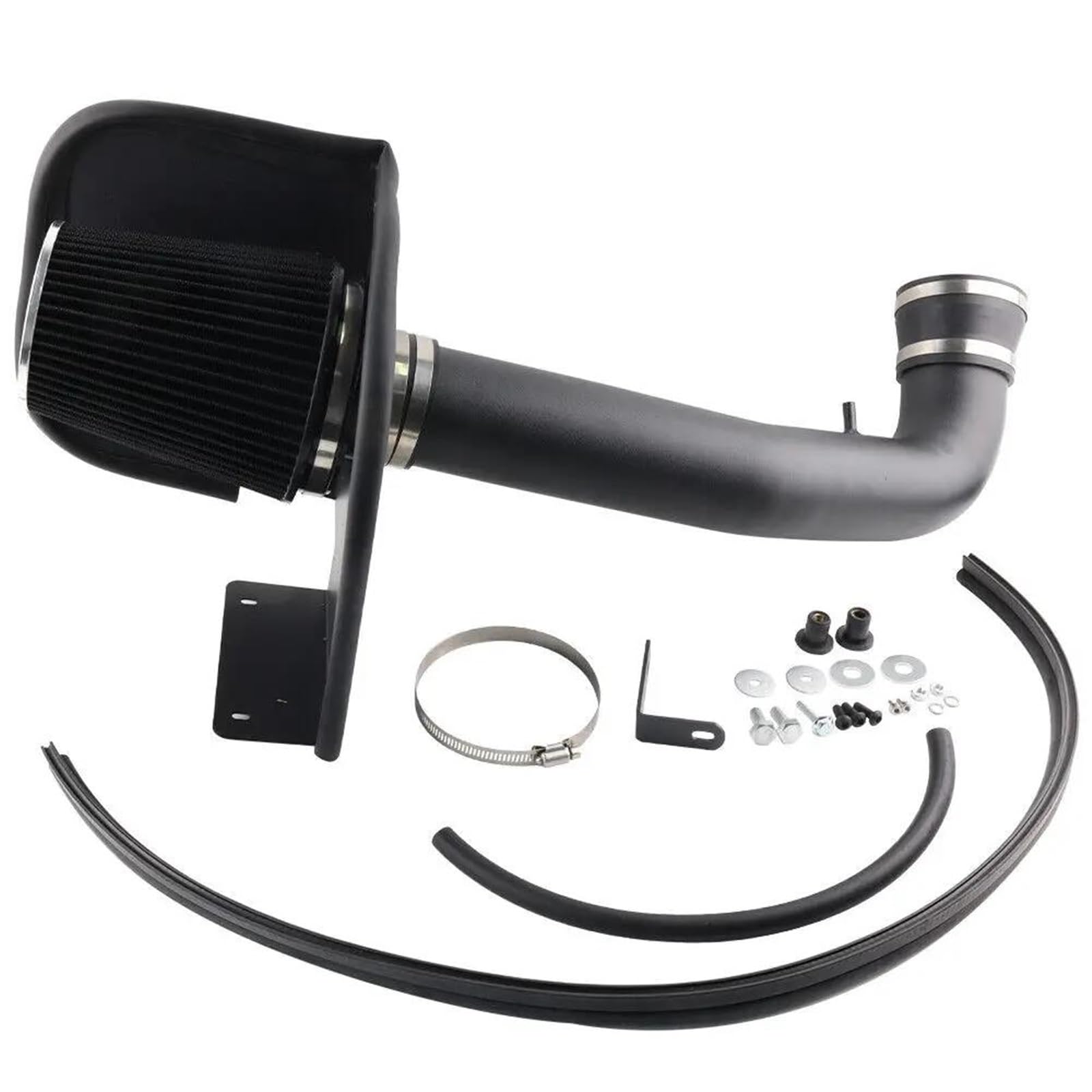 Entrada aire automóvil Filtro De Protección Térmica Para Admisión Aire Frío Negro Coche Carreras Para GMC Para Sierra 2009-2013