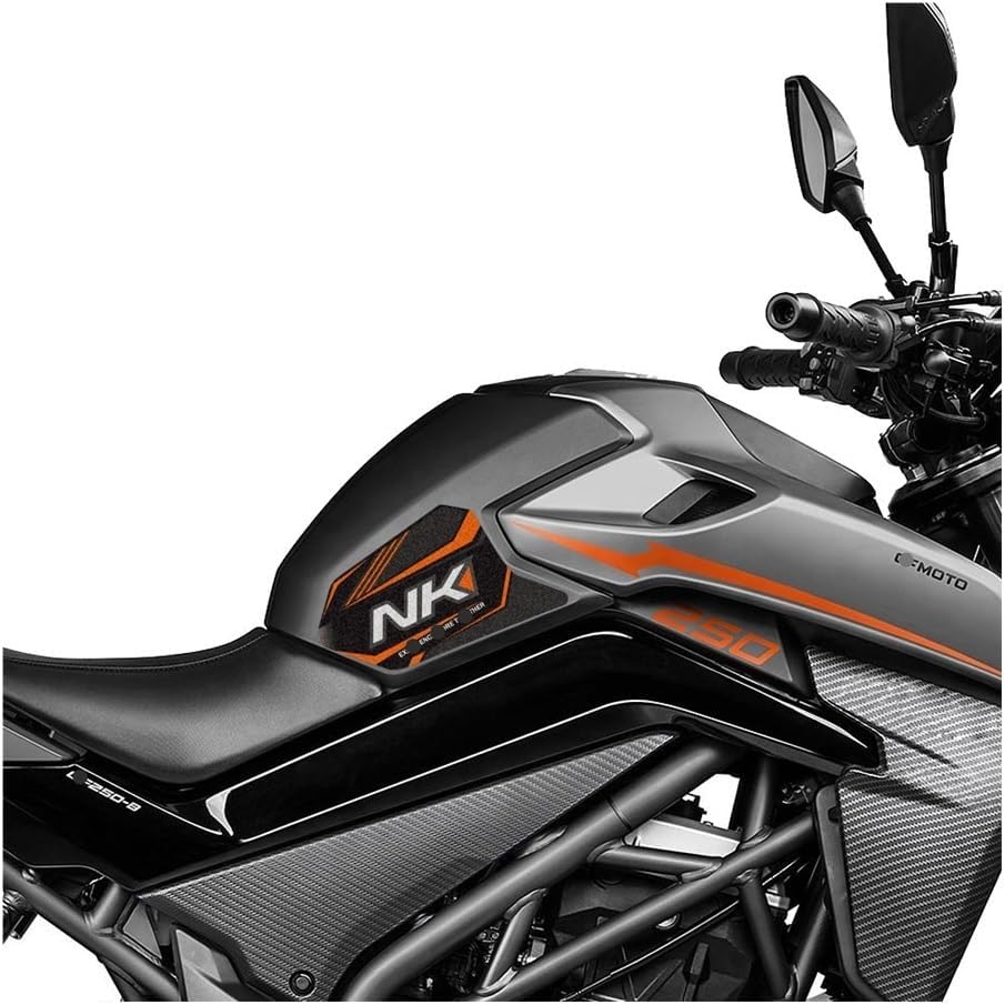 Motorcycle Tank Protector Motorcycle Accessories Sticker Decal Kit Gas Oil Fuel Tank Pad Protector Anti Slip for CF&MO&to 250NK NK400 NK650 300NK