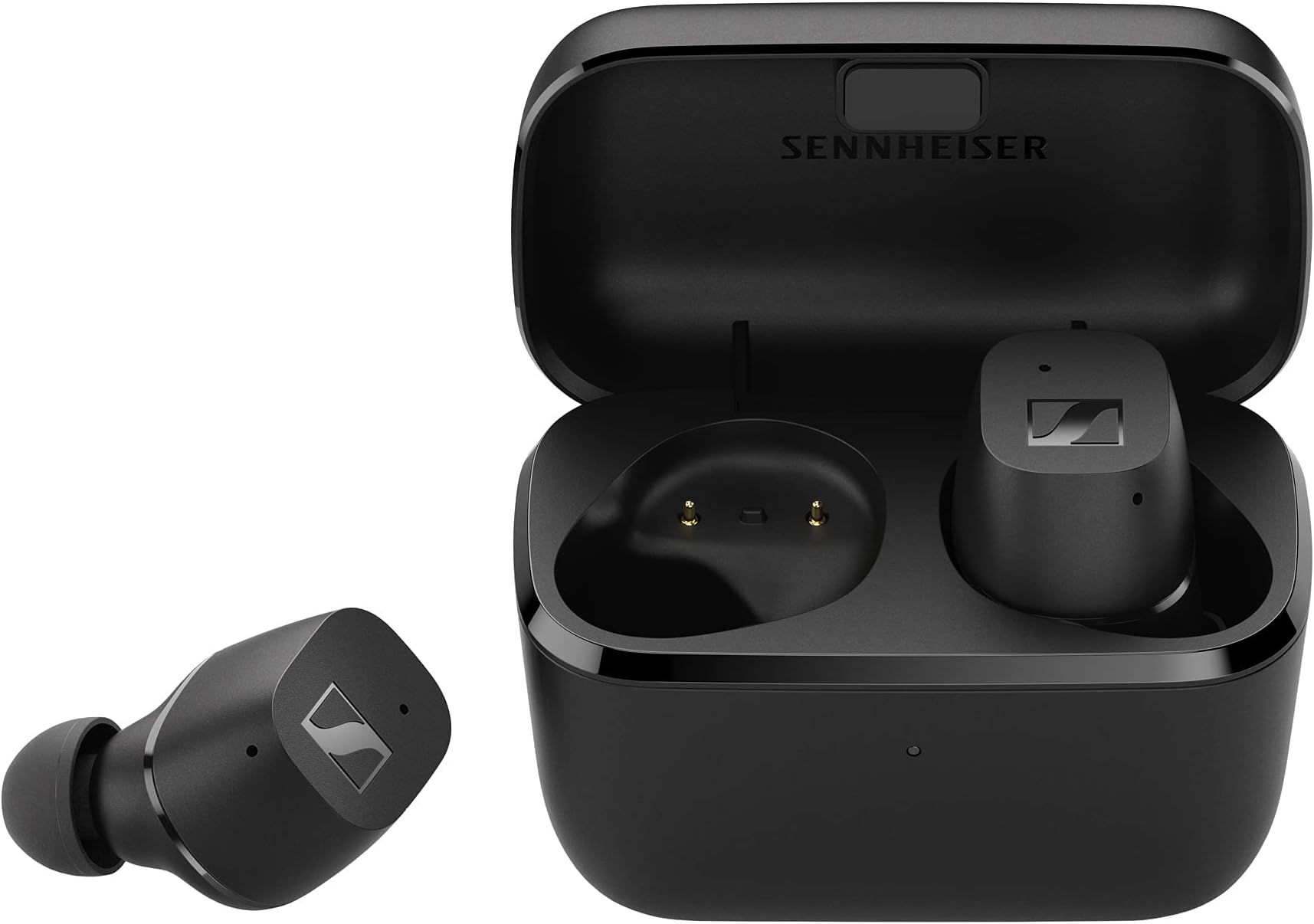 CX True Wireless Earbuds - Bluetooth In-Ear Headphones for Music and Calls with Passive Noise Cancellation, Customizable Touch Controls, Bass Boost, IPX4 and 27-hour Battery Life, Black