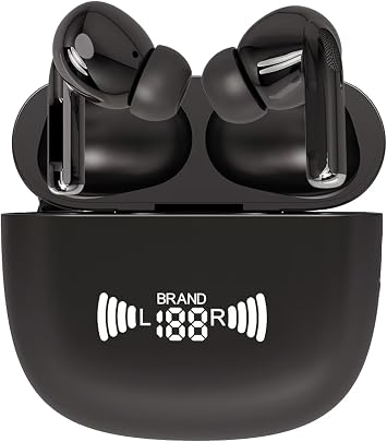 Language Translator Earbuds, Real Time Online Translation Supports 137 Languages Two-Way Voice Language Translator with Bluetooth and APP Fit for iOS & AndroidBlack