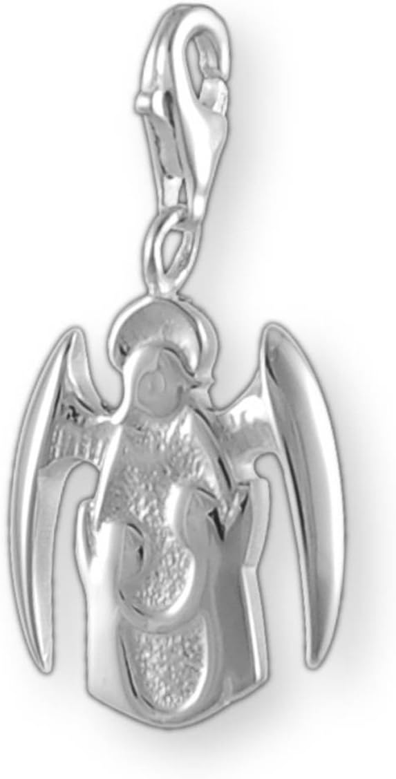 MELINA Silver 925 Angel Pendant Charm Fashion