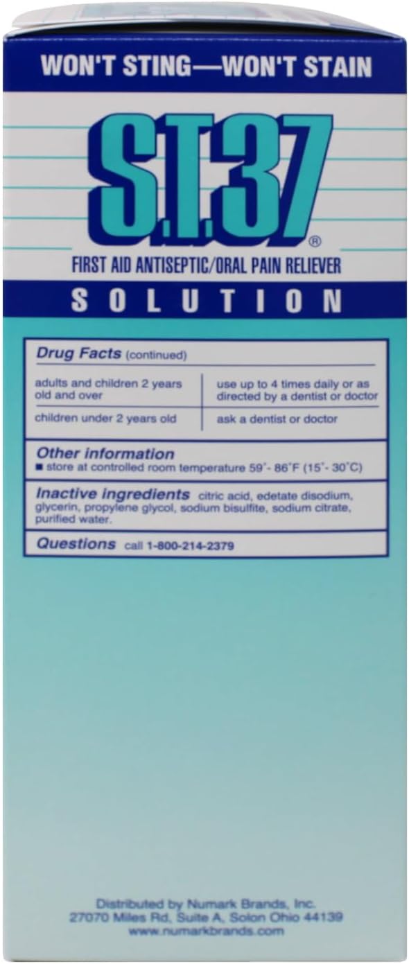 ST 37 First Aid Antiseptic Solution, 16 Oz. (Pack of 2)