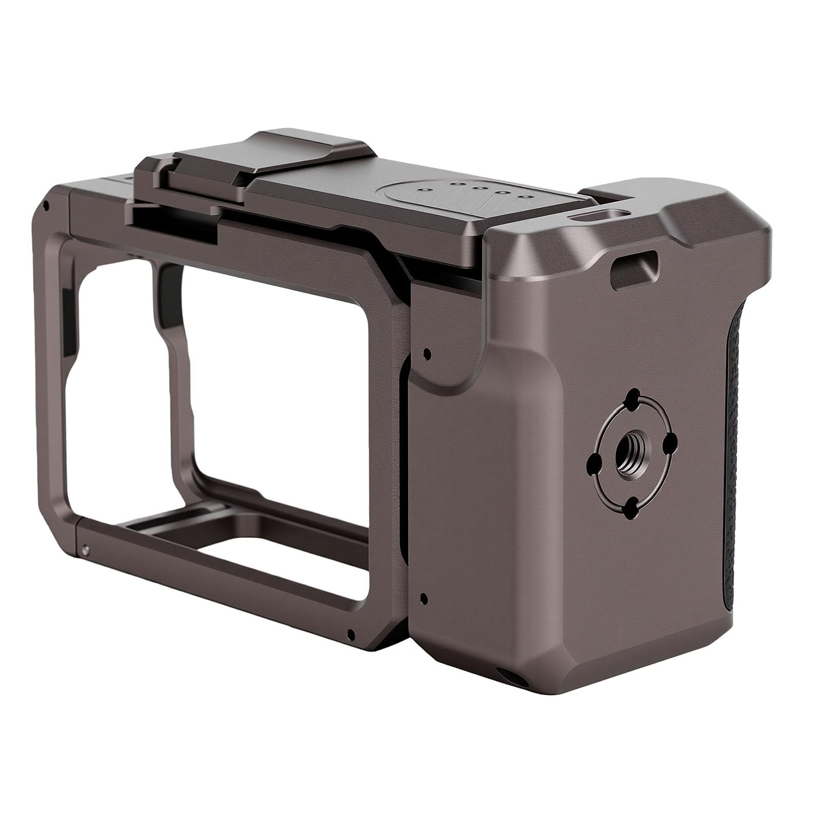 Bewinner Custodia Rigida per Action Camera con Kit Impugnatura, Custodia