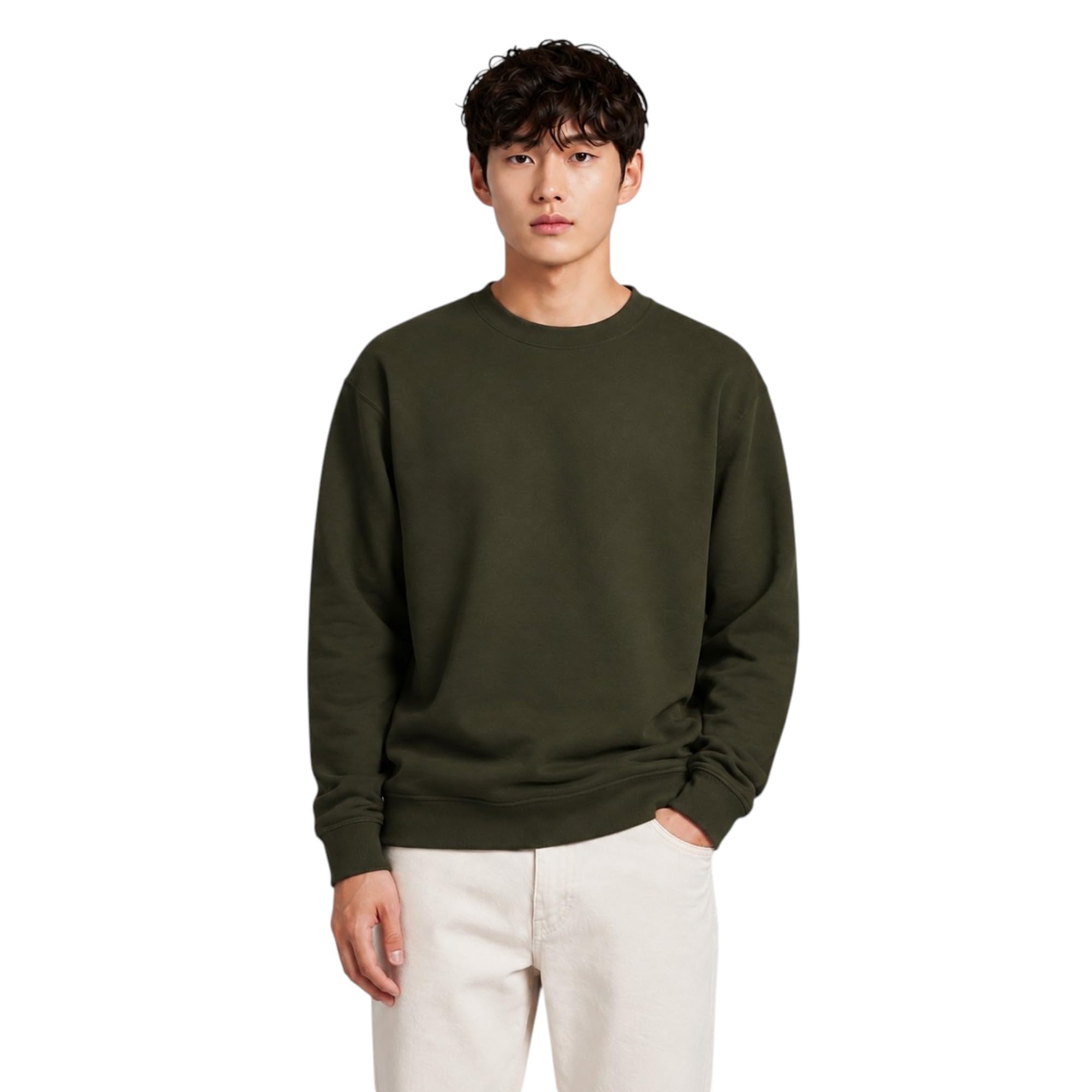 TFA Men's Sweatshirt | Full Sleeve | Round Neck | Fleece Inside | Regular Fit-picture-52