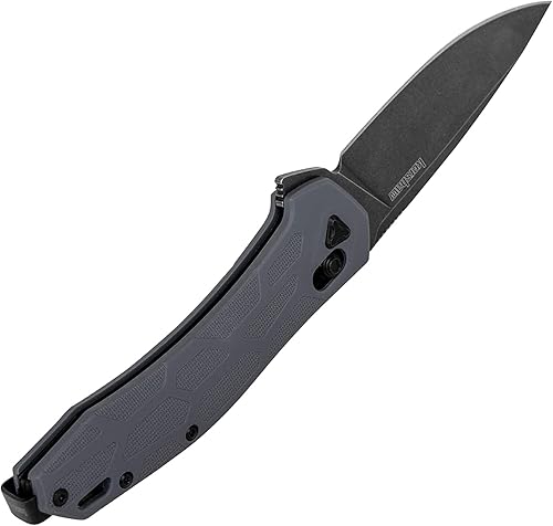 Miniatura 7 de Kershaw Cuchillo de bolsillo covalente, bloqueo DuraLock, mecanismo de apertura KVT con hoja de punto de caída, transporte diario de tamaño medio