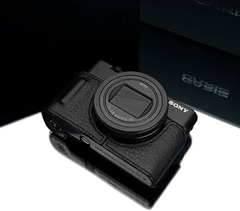Amazon.co.jp: GARIZ SONY RX100 VII (DSC-RX100M7) 用 本革カメラ