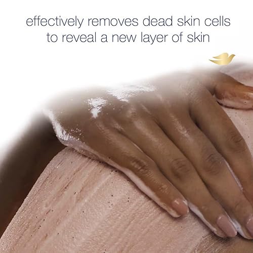 Miniatura 31 de Dove Exfoliante de granada y manteca de karité para piel sedosa y suave, exfoliante corporal y proporciona una nutrición duradera, 10.5 onzas
