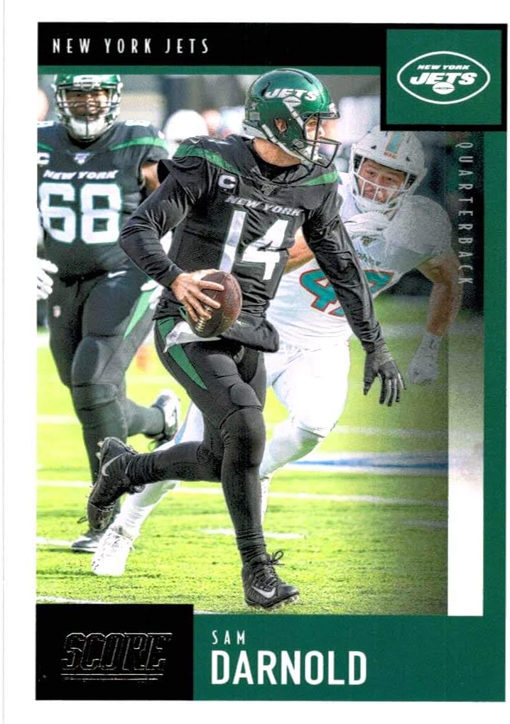 2020 Score New York Jets Team Set with Sam Darnold & Le'Veon Bell - 13 NFL Cards